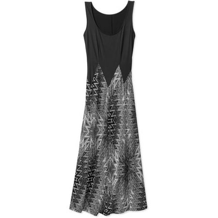 Stitch Women's Asymmetrical Panel Maxi Dress