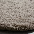 thumbnail image 2 of SAFAVIEH Addie Solid Plush Polyester Sheep Shag Area Rug, Charcoal, 3' x 5', 2 of 4