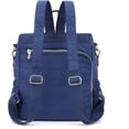 thumbnail image 4 of LHSHIDU Women Shoulder Backpack Multi-Pocket Nylon Purse Large Capacity Waterproof Casual Daypack, 4 of 7