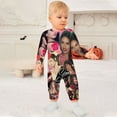 thumbnail image 3 of Selena Quintanilla Baby Long Sleeve Footless, Infant Playsuit Romper Jumpsuits for Boys Girls, 3 of 8