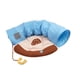 thumbnail image 5 of Cama túnel para gatos con estera extraíble, cabaña para hacer ejercicio, túnel para gatitos para hurones, animales pequeños, conejo, hámster, 5 of 9