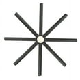 thumbnail image 5 of Hydra Indoor and Outdoor 8-Blade Smart Ceiling Fan 96in Titanium with 3000K LED Light Kit and Wall Control, 5 of 7