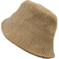 thumbnail image 4 of CoCopeaunts Mens Bucket Hat Small Brimmed Fisherman Hat for Women Autumn Winter Version Windproof Foldable Plain Bucket Caps, 4 of 8