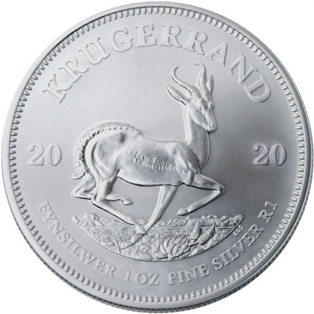 South Africa 2020 1 oz South African Silver Krugerrand Coin Walmart