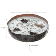 thumbnail image 3 of Masion Concepts Soy 10.6 Oz 4 Wick Metal Dish Candle Rose Plum ,Bronze,Aluminum, 6 L x 6 W x 1.52 H, 3 of 3