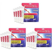 Woundseal Powder 4 Each (Pack Of 3) - Wound Care First Aid For Cuts, Scrapes And Abrasions - Stops Bleeding In Seconds Without Stitches Or Bandages - Safe And Effective For People Of All Ages And Pets