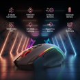 thumbnail image 2 of Raton Gamer Inalámbrico Redragon M810 MAX 12000 DPI, 2 of 8
