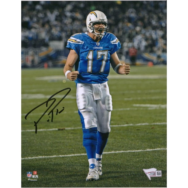 Philip Rivers Los Angeles Chargers Autographed 8