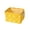 Z1-Yellow, variant on Linnome Linen Cotton Desktop Storage Basket Fresh Fabric Organizer Box Foldable Small Sundry Holder for Bedroom Vanity Living Room Countertop Tidying