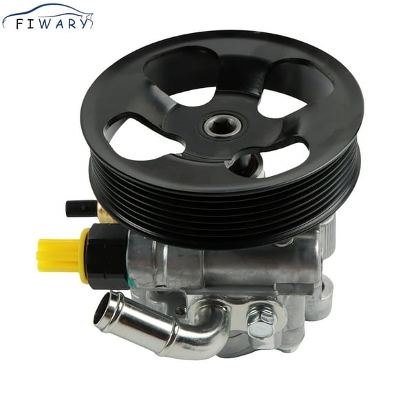 FIWARY Power Steering Pump w/ Pulley Fits for 02-09 Toyota Camry 21-5245