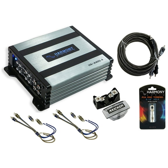Kicker HA-A400.4 800 Watts Vehicle Audio Amplifier