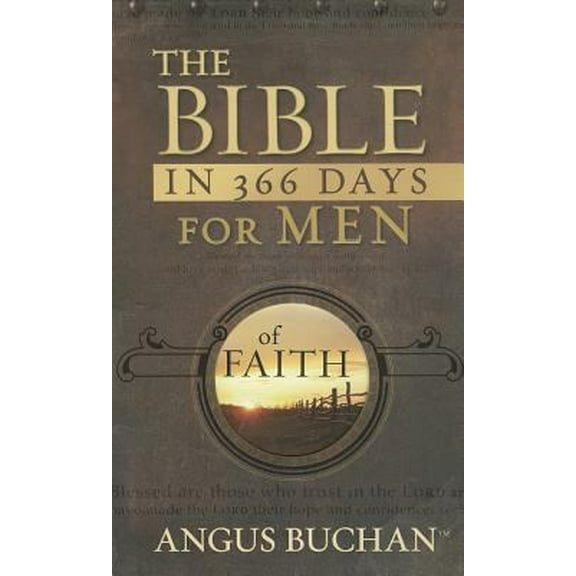 Pre-Owned The Bible in 366 Days for Men of Faith - Softcover Devotional