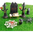 thumbnail image 3 of 2 figuras de árbol de calabaza en miniatura de Halloween, modelo de árbol de resina, adorno realista, estatua de árbol de calabaza, árbol de calabazas para bricolaje, jardín de hadas, mini casa,, 3 of 5