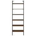 thumbnail image 3 of Owens 96-inch 6-shelf Wall Bookshelf Walnut, 3 of 11