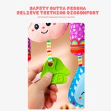 Multicolor Crib Pull Baby Toy - Baby Stroller Rattle Pendant, Sensory ...