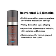 SkinCeuticals Resveratrol B E Nighttime Antioxidant Facial Serum 1.0 fl oz (30ml)