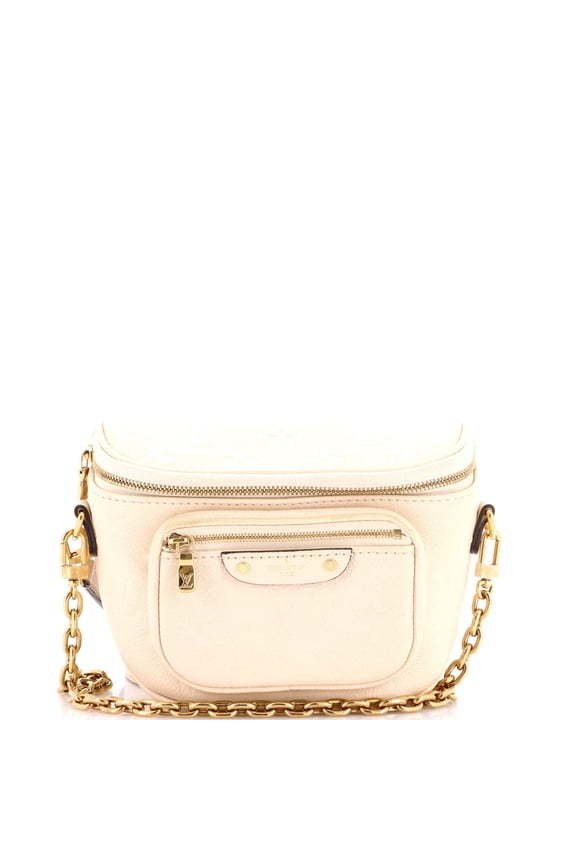 Pre-Owned Bum Bag Monogram Empreinte Leather Mini By Rebag