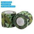 thumbnail image 3 of Uxcell 2" x 14.76ft Camo Tape Wrap 2 Rolls Self-Adhesive Camouflage Tape Swamp, 3 of 6