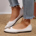 thumbnail image 5 of oqasdz Women's Casual Shoes Fashion Slip On Flat Dress Shoes Pointed Toe Soft Sole Comfortable Driving Loafers for Work Business Summer Outdoor, 5 of 7