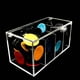 thumbnail image 4 of Cateissary Caja de maquillaje, estuche de almacenamiento acrílico con 4 secciones, cápsula de café combinada, caja de almacenamiento de 4 Almacenamiento y organización del hogar, 4 of 6