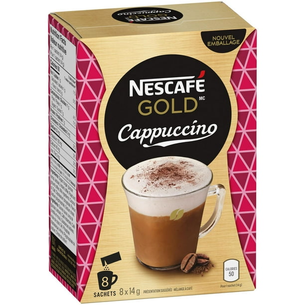 Café cappuccino 10 x 14 g Nescafé