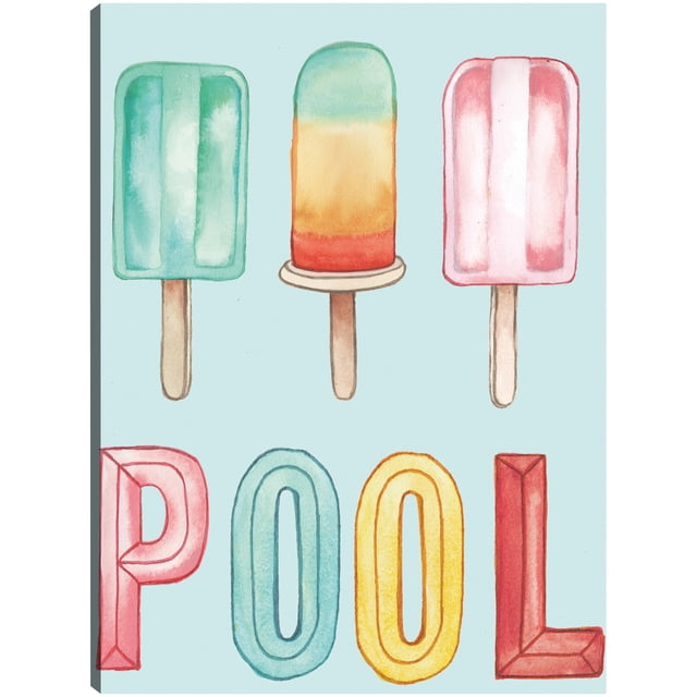 Cuadro Decorativo - Paletas de piscina