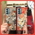 thumbnail image 6 of LYM-Phone Case For MOTO G Stylus 5G 2022, Back Cover Chinese style Elderly lady Waterproof Protective For Mom Wristband Kickstand Soft case Fashion Dirt-resistant Phone Holder Anti-knock, 6 of 9