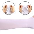thumbnail image 4 of Youkk Cycling Glove Accessory Hand Arm Protector Summer Protection Breathable Convenient Half Finger Sleeve Driving Riding No.6 1Set, 4 of 6