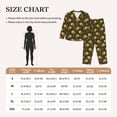 thumbnail image 4 of Sikiie Cute Cartoon Bees Women's Long-Sleeve Shirt and Full-Length Bottom Pajama Set (s-xxl)-X-Large, 4 of 7
