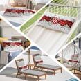 thumbnail image 6 of Valentine's Day Pillow Covers, Linen Long Throw Pillow Case, Red Strip Plaid Love Eucalyptus Grey Check Holiday Pillow Protector Decorative Cushion Cover for Living Room/Bedroom 20" x 30", 6 of 8