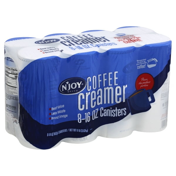 N'JOY Coffee Creamer, 16 Oz, 8 Ct