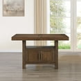thumbnail image 2 of Steve Silver Garland Modern Counter Dining Table with 20-inch Leaf, Sand, 2 of 5