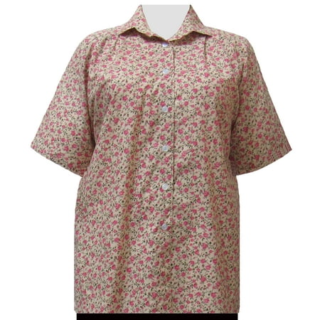 A Personal Touch - A Personal Touch Women's Plus Size Short Sleeve ...