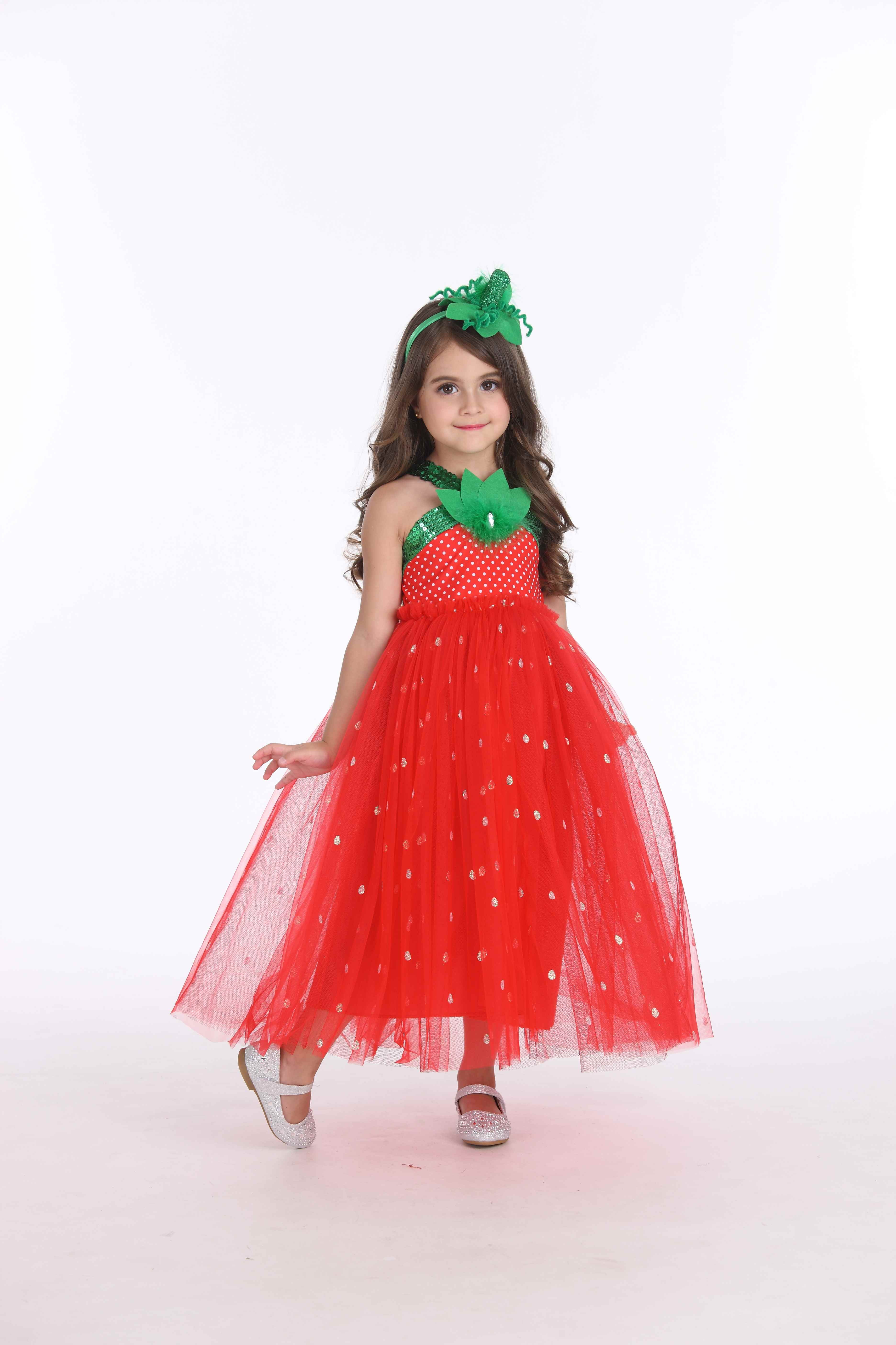 strawberry tutu dress