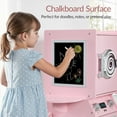 thumbnail image 6 of Best Choice Products Pretend Play Kids Wooden Stacked Washer & Dryer Set w/ Toy Laundry Storage and Accessories - Pink, 6 of 8