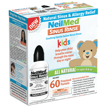 SINUS RINSE KIDS KIT (Best Way To Sterilize Neilmed Sinus Rinse Bottle)