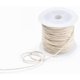 thumbnail image 3 of 10,93 yardas de cordones de algodón encerado, hilo encerado para abalorios, hilo redondo para joyería, abalorios, manualidades, costura, rollo de hilo, 3 of 4