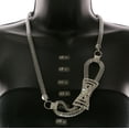 thumbnail image 3 of Mi Amore Adjustable Statement-Necklace Silver-Tone, 3 of 3
