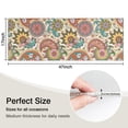 thumbnail image 5 of Multicolor Ethnic Paisley and Floral Pattern Kitchen Rug Mat,Kitchen Runner Rugs Non Skid Washable,Decorative Kitchen Floor Mats for Kitchen,Sink,Laundry,17"X47", 5 of 5