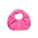 thumbnail image 1 of Bolso de mano Verdusa de piel sintética fruncida tipo hobo, bolso de mano, color rosa intenso, 1 of 6