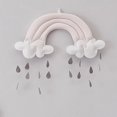 thumbnail image 5 of Decoración portátil, colgante, nubes 3D con gotas de lluvia, 5 of 5