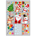 thumbnail image 1 of Christmas Snowflake Window Clings, Merry Christmas Window Clings for Party Decorations, 1 of 5