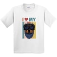 thumbnail image 3 of Inktastic I Love My Rottweiler Dog Youth T-Shirt, 3 of 5