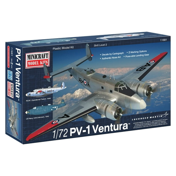 Minicraft Model Kits Ventura Model Kit (1/72 Scale)
