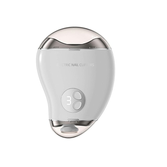 Automatic Electric Nail Clipper with LED Light & Nail File, 3 Speeds LCD Digital Display, for Baby, Kids, Seniors, Caregivers