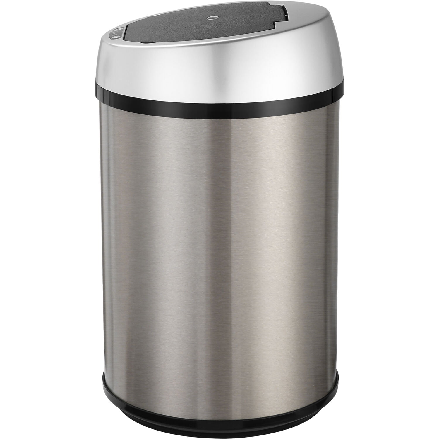 Hanover 12 Liter - 3.1 Gallon Trash Can for Home and Kitchen | Fingerprint Smudge Resistant | Soft Close | Sensor Lid | Stainless Steel