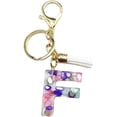 thumbnail image 1 of Letter Keychain,26 Letters A-Z Decorative Letter Keychain,Name Keychain for Women Girls Men Teenager Gift, 1 of 2