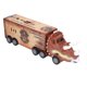 thumbnail image 5 of Camión contenedor de dinosaurios, transportador de almacenamiento para niños, camión de transporte, coche de juguete con sonido ligero para niños y niñas, 5 of 8