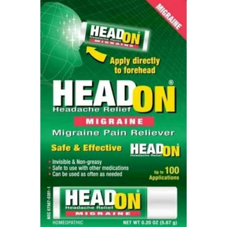 Headon Headache Migraine Pain Reliever .2 Oz