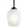 thumbnail image 4 of 1 Light Mini Pendant 7.75 inches Tall By 5 inches Wide-Brushed Nickel Finish Bailey Street Home 147-Bel-3330004, 4 of 5